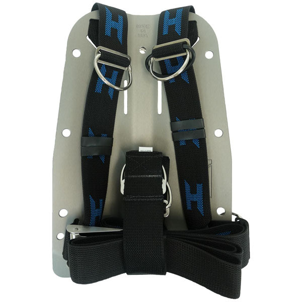 Halcyon aluminum backplate with harness  with cinch system